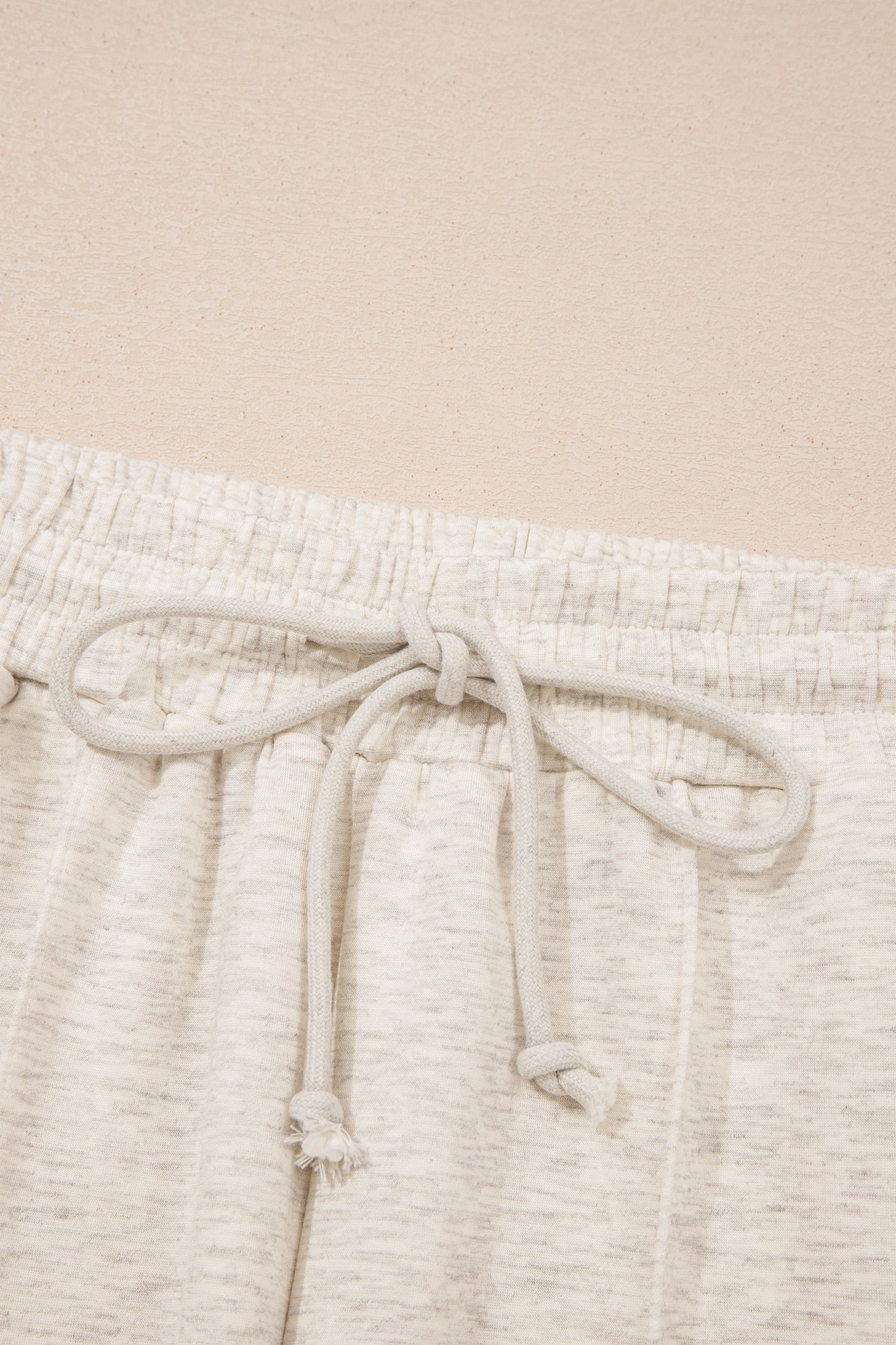 Light grey polo tee and casual pant set by Lavendar Lane Clothing, two-piece outfit for comfortable everyday wear.