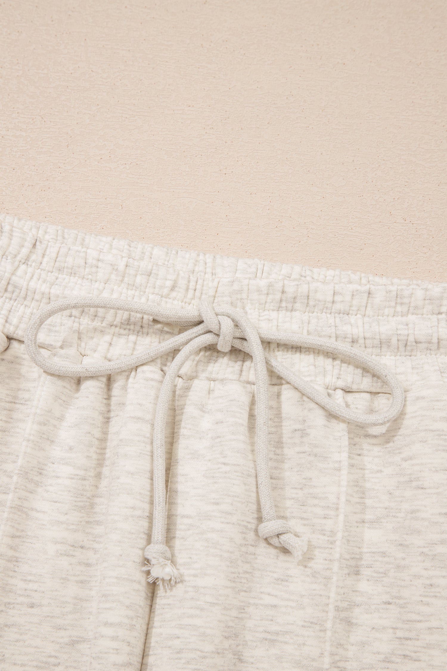 Light grey polo tee and casual pant set by Lavendar Lane Clothing, two-piece outfit for comfortable everyday wear.