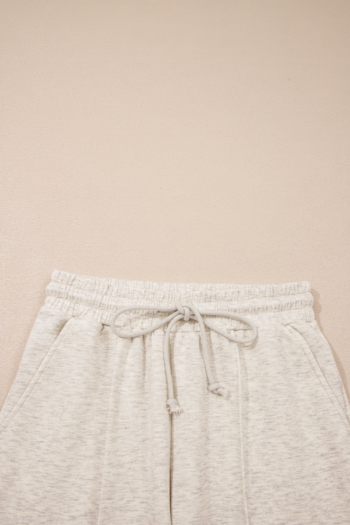 Light grey polo tee and casual pant set from Lavender Lane Clothing, two-piece outfit with comfortable, stylish design.