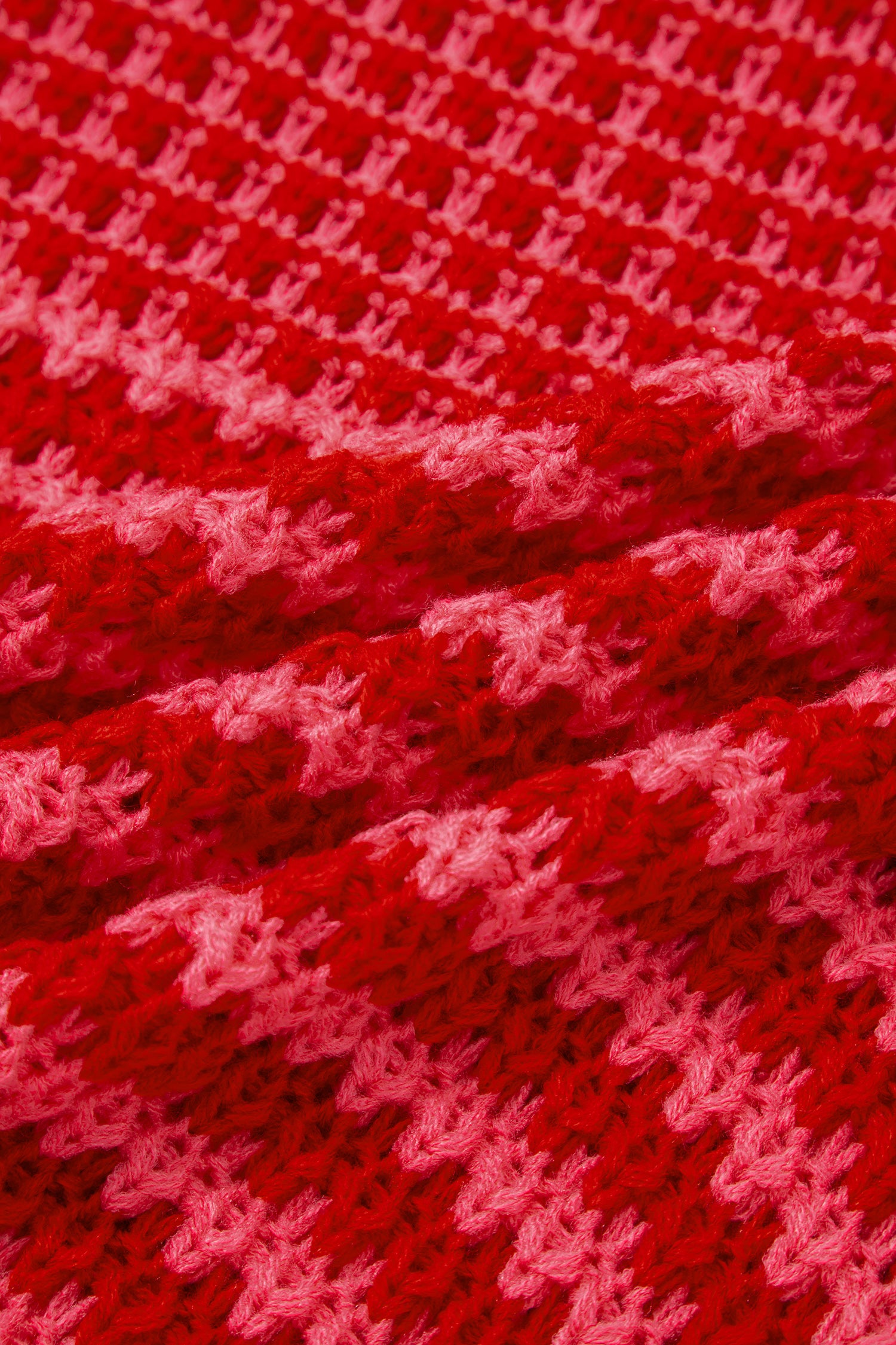Lavendar Lane Clothing red draped sleeve slouchy sweater with 3/4 length sleeves, casual and cozy knit for stylish comfort.