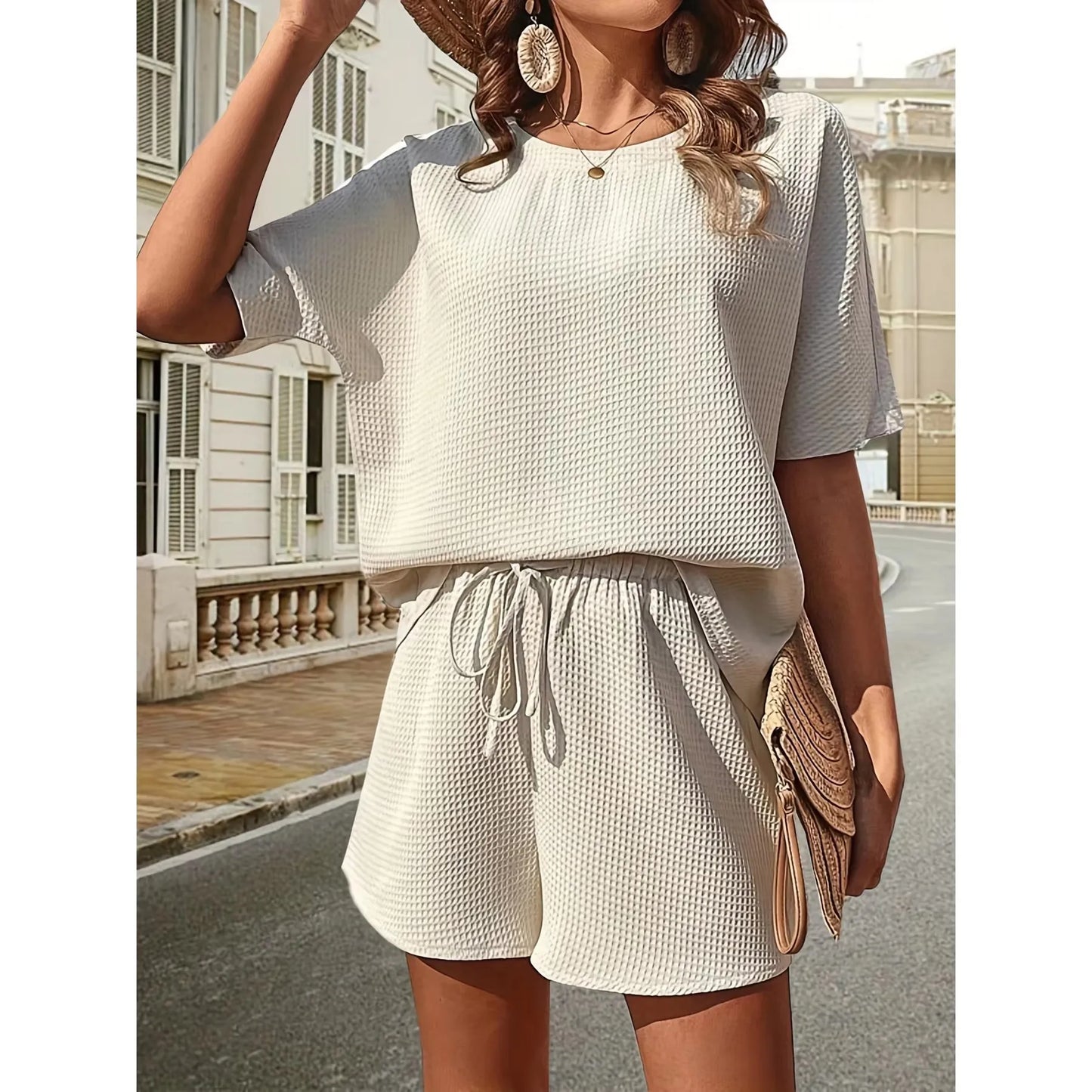 Women's Two-Piece Loose Short's Set-Variety Of Colors & Sizes
