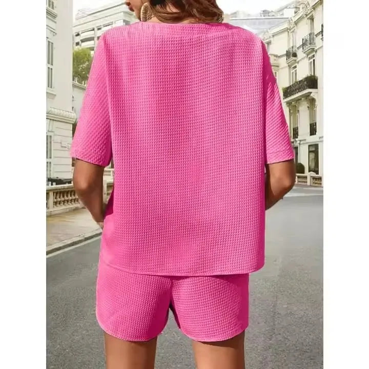 Women's Two-Piece Loose Short's Set-Variety Of Colors & Sizes