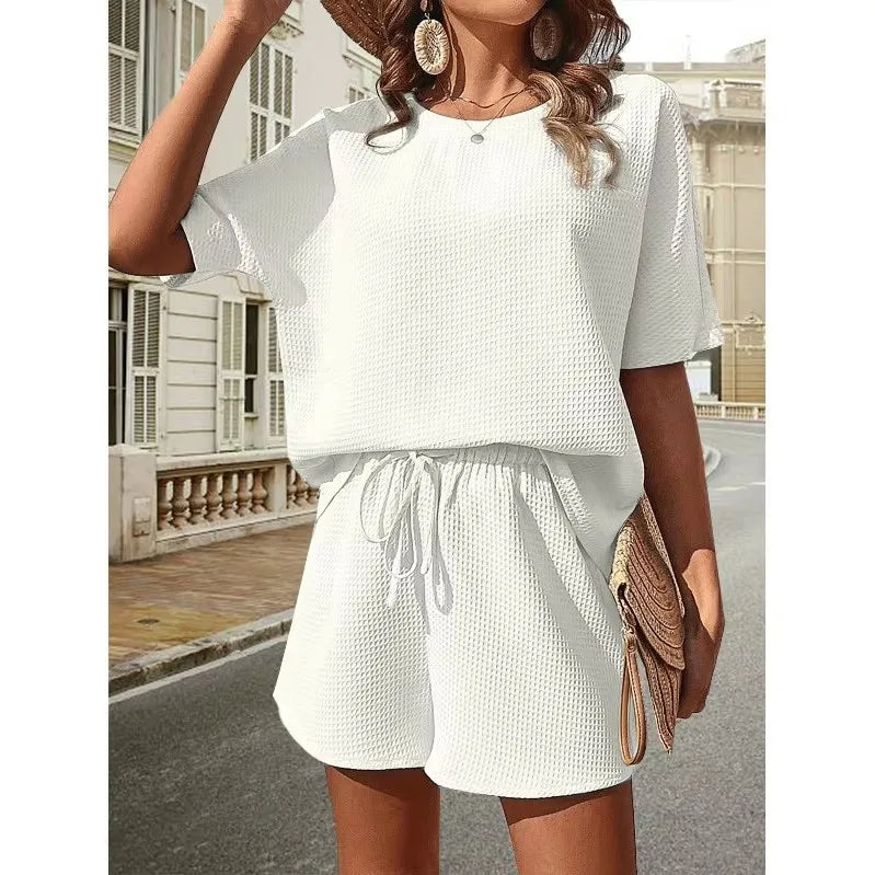 Women's Two-Piece Loose Short's Set-Variety Of Colors & Sizes