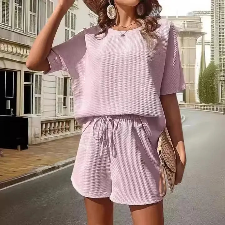 Women's Two-Piece Loose Short's Set-Variety Of Colors & Sizes
