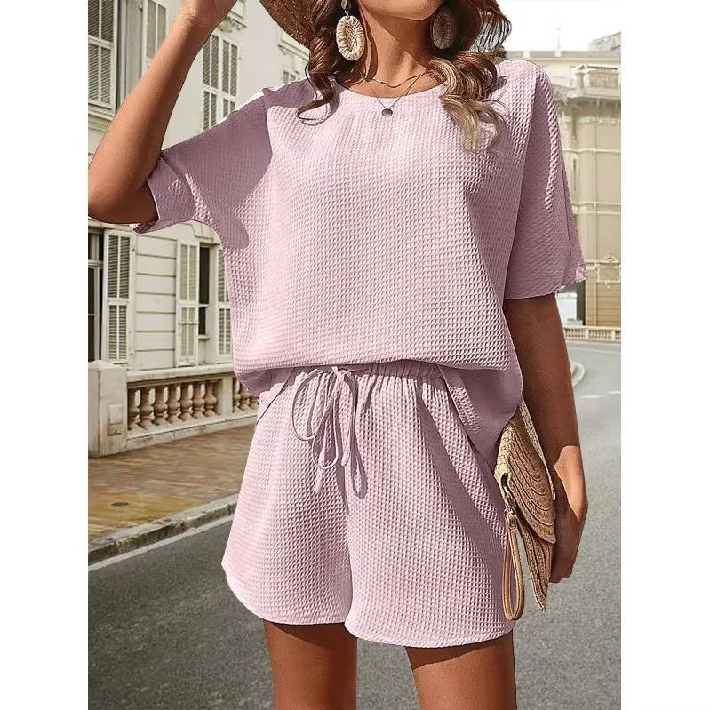 Women's Two-Piece Loose Short's Set-Variety Of Colors & Sizes