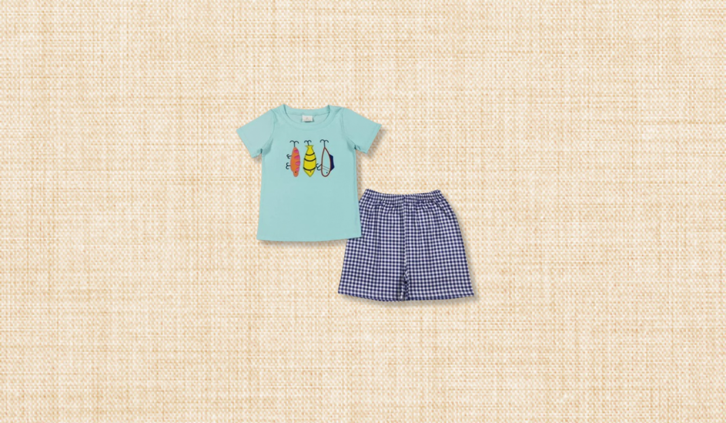 Boy’s Short Sleeve Shorts Set