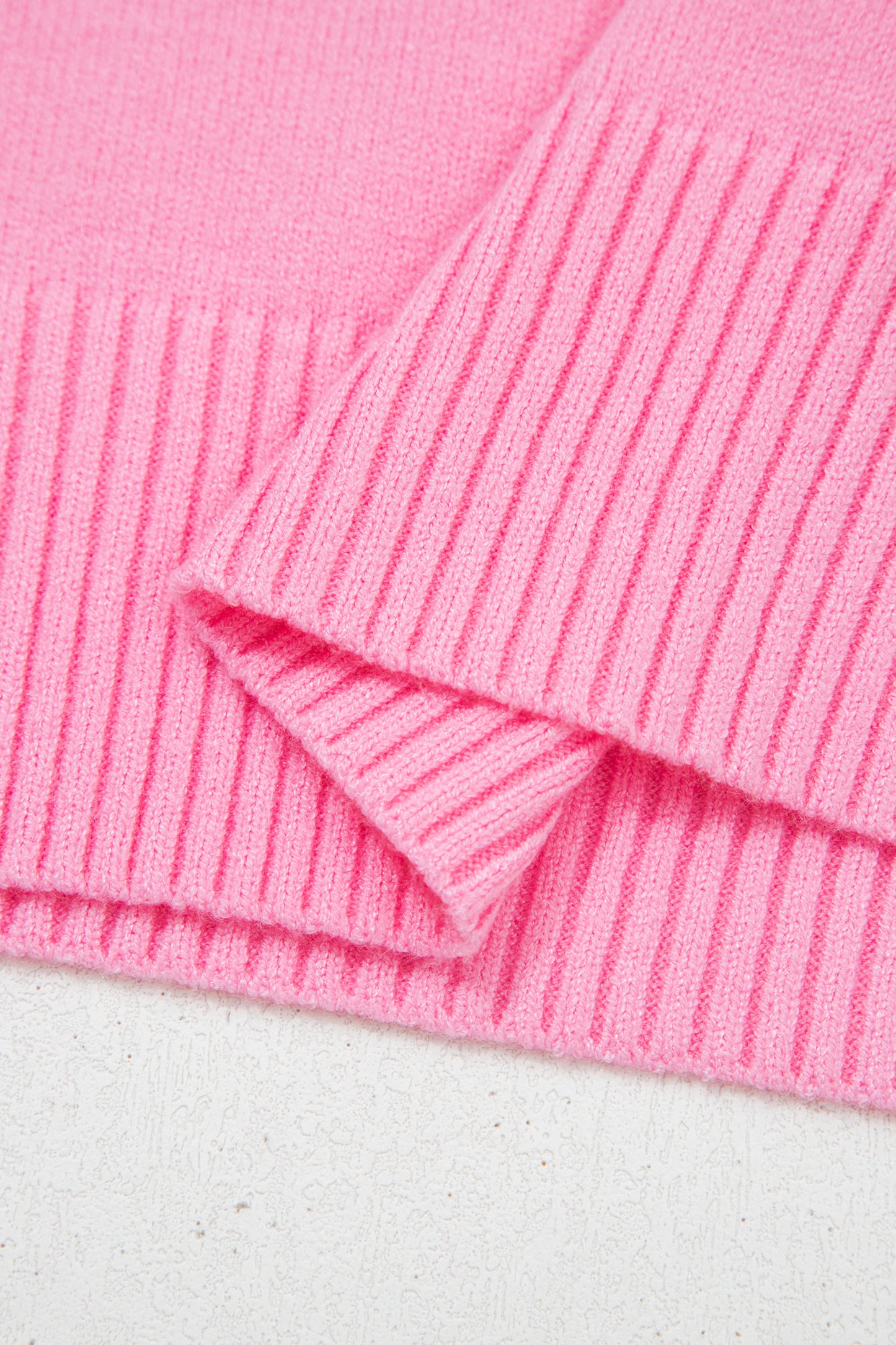 Pink Valentine heart graphic cropped short sleeve sweater by Lavendar Lane Clothing, featuring a cute heart design on the front.