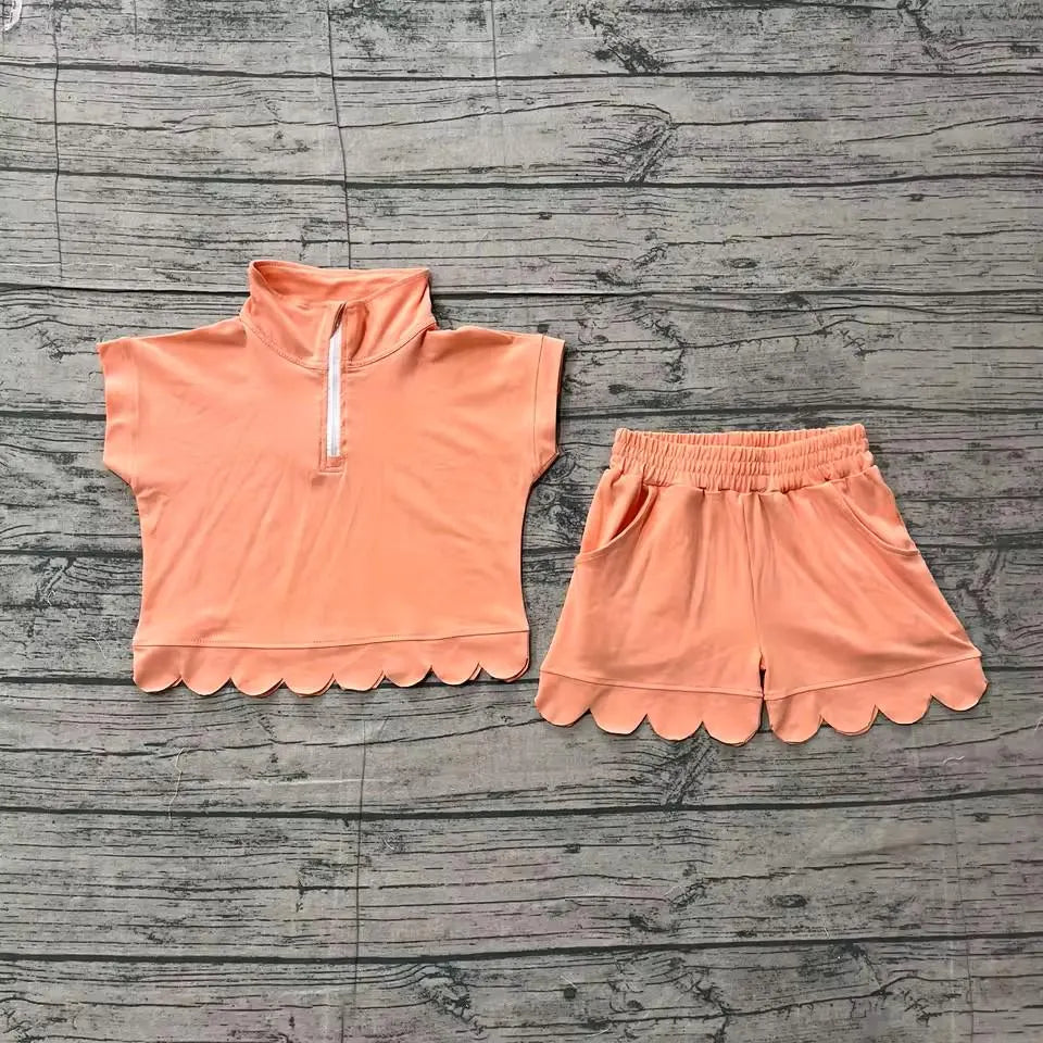 Toddler & Girls Athletic Skort Outfit. Sleeveless Summer Clothing Set, Variety of Styles.